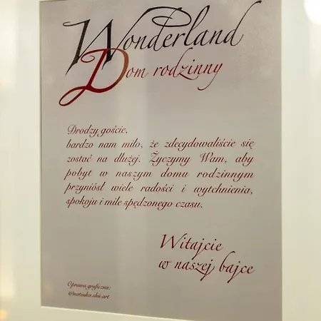 Apartment Wonderland Dom Rodzinny